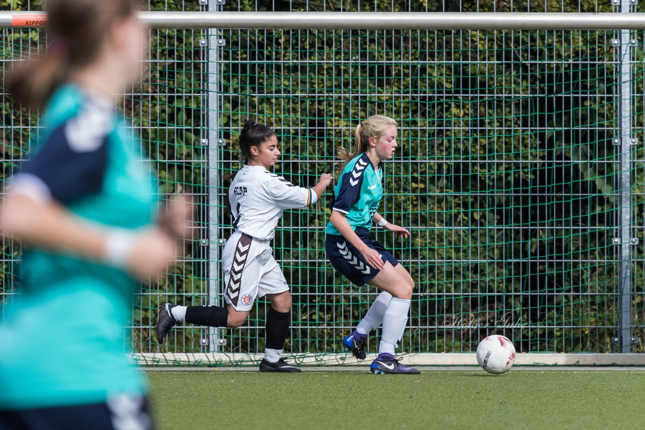 Bild 137 - B-Juniorinnen Wedel - St. Pauli : Ergebnis: 1:2